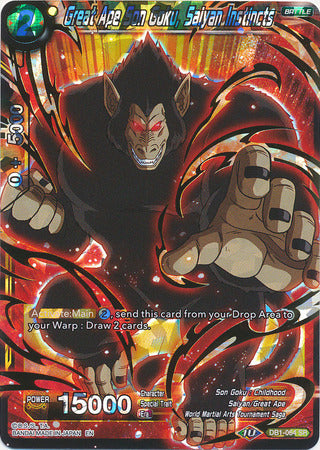 Great Ape Son Goku, Saiyan Instincts (DB1-064) [Dragon Brawl] | Devastation Store