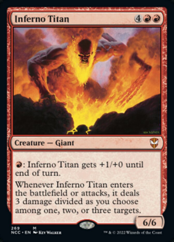 Inferno Titan [Streets of New Capenna Commander] | Devastation Store