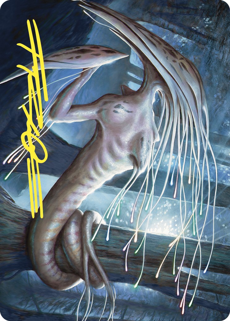Manaweft Sliver Art Card (Gold-Stamped Signature) [Commander Masters Art Series] | Devastation Store