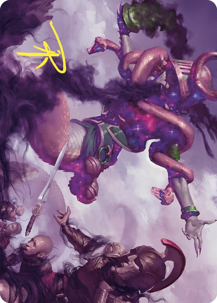 Extinguish All Hope Art Card (Gold-Stamped Signature) [Commander Masters Art Series] | Devastation Store