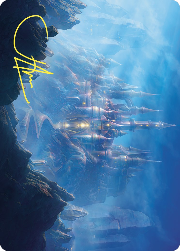 Opal Palace Art Card (Gold-Stamped Signature) [Commander Masters Art Series] | Devastation Store
