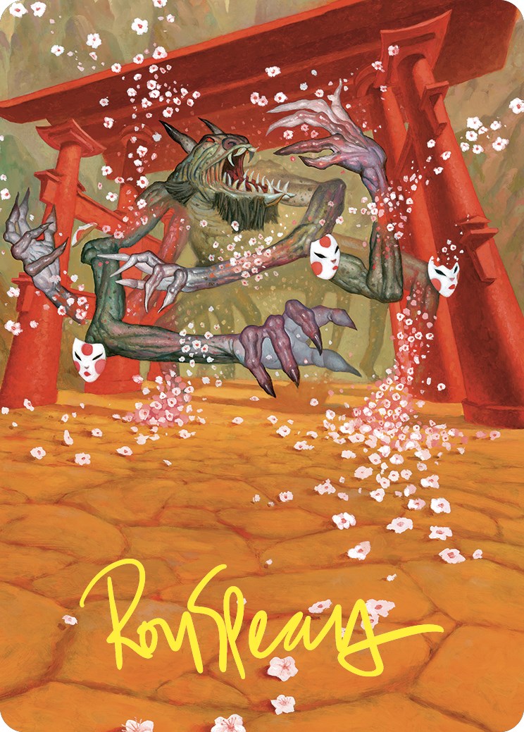 Path to Exile Art Card (Gold-Stamped Signature) [Commander Masters Art Series] | Devastation Store