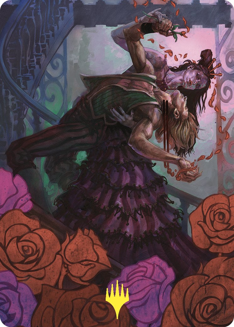 Exsanguinate Art Card (2) (Gold-Stamped) [Commander Masters Art Series] | Devastation Store