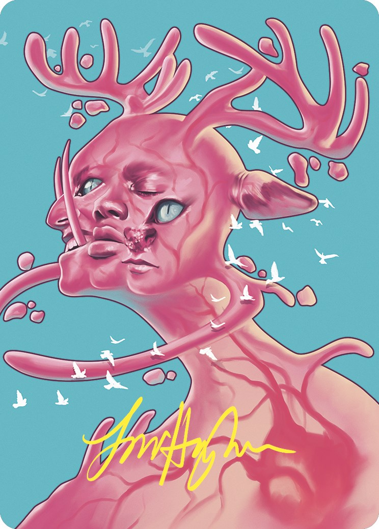 Morophon, the Boundless Art Card (Gold-Stamped Signature) [Commander Masters Art Series] | Devastation Store