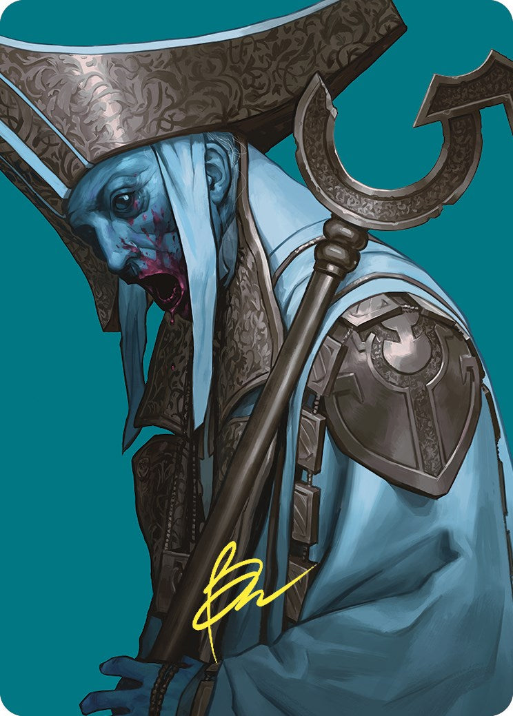 Mikaeus, the Unhallowed Art Card (Gold-Stamped Signature) [Commander Masters Art Series] | Devastation Store