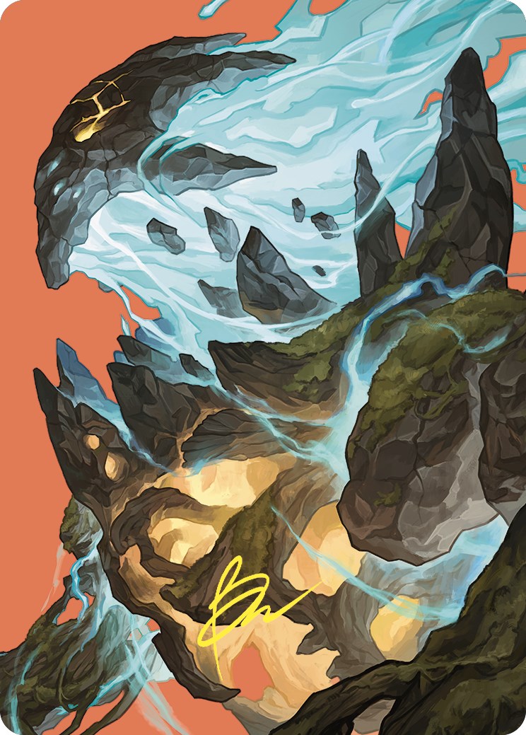 Maelstrom Wanderer Art Card (Gold-Stamped Signature) [Commander Masters Art Series] | Devastation Store