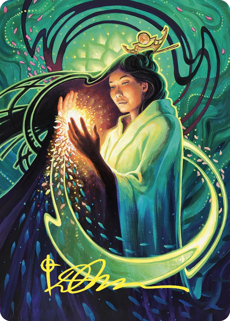 Obscuring Haze Art Card (Gold-Stamped Signature) [Commander Masters Art Series] | Devastation Store