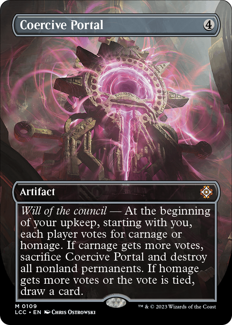 Coercive Portal (Borderless) [The Lost Caverns of Ixalan Commander] | Devastation Store