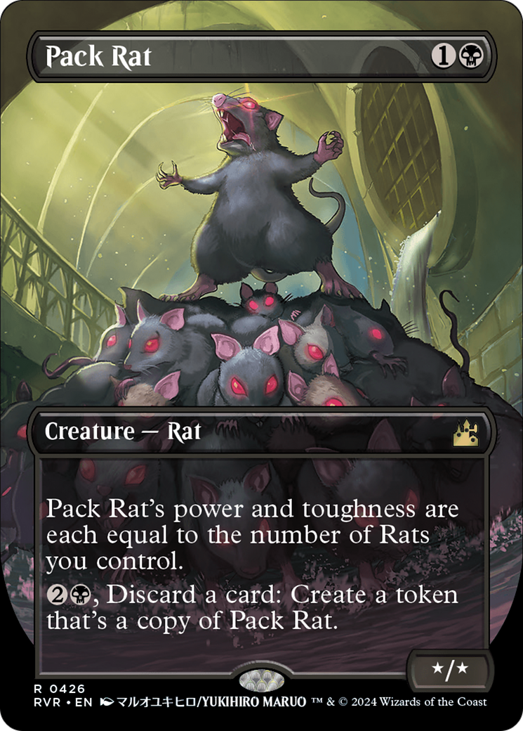 Pack Rat (Anime Borderless) [Ravnica Remastered] | Devastation Store
