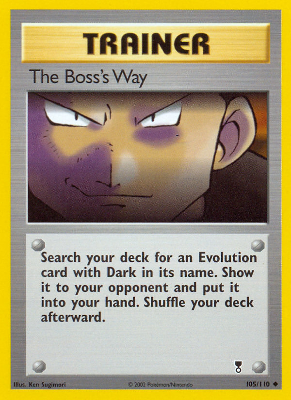 The Boss's Way (105/110) [Legendary Collection] | Devastation Store