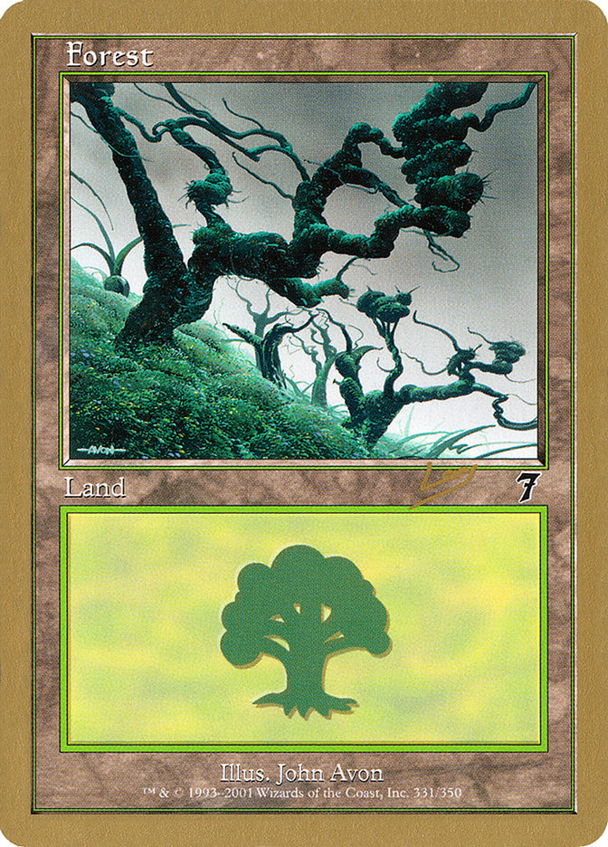 Forest (rl331) (Raphael Levy) [World Championship Decks 2002] | Devastation Store