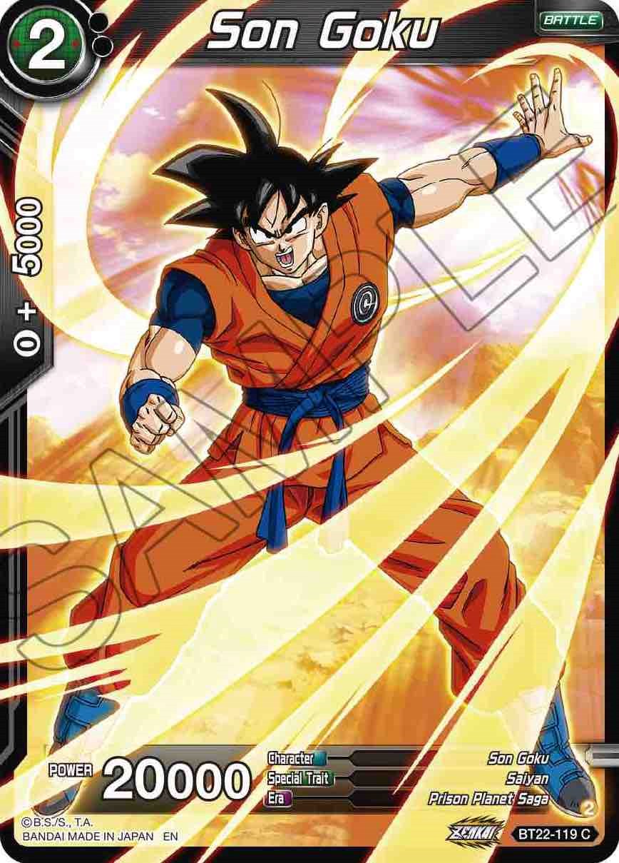 Son Goku (BT22-119) [Critical Blow] | Devastation Store