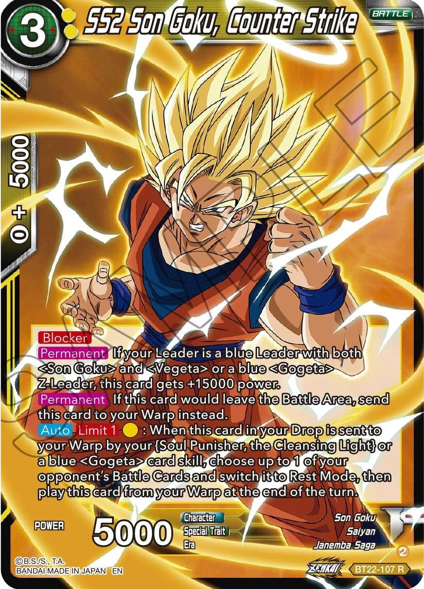 SS2 Son Goku, Counter Strike (BT22-107) [Critical Blow] | Devastation Store