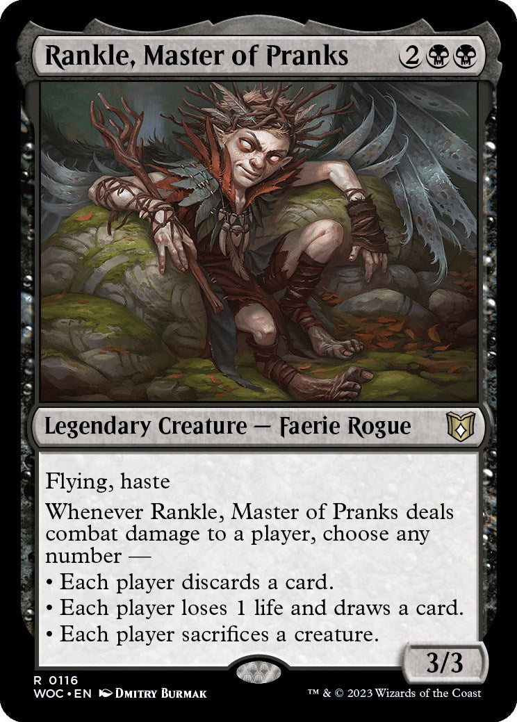 Rankle, Master of Pranks [Wilds of Eldraine Commander] | Devastation Store