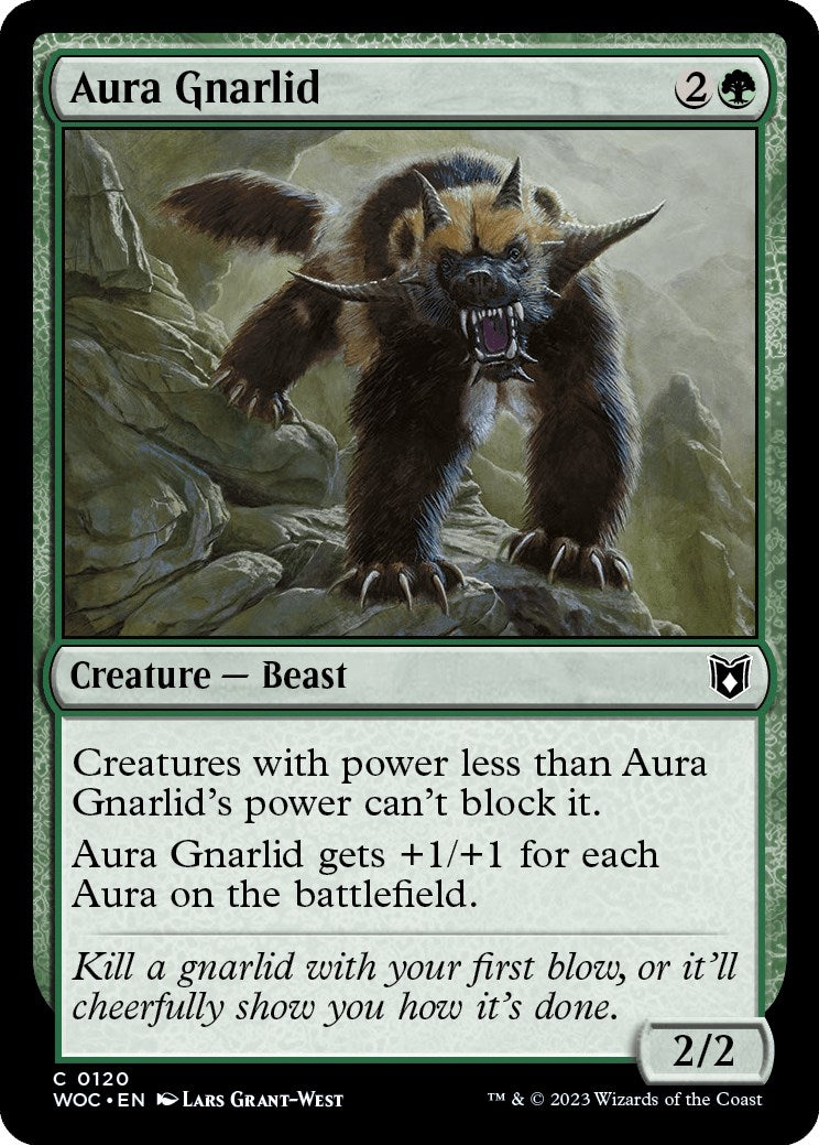 Aura Gnarlid [Wilds of Eldraine Commander] | Devastation Store