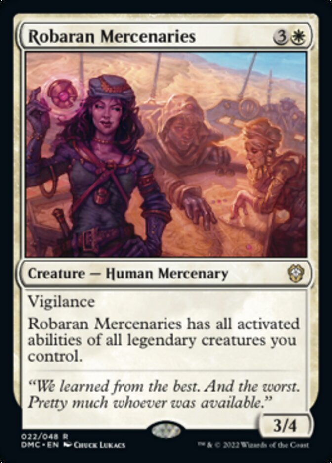 Robaran Mercenaries [Dominaria United Commander] | Devastation Store