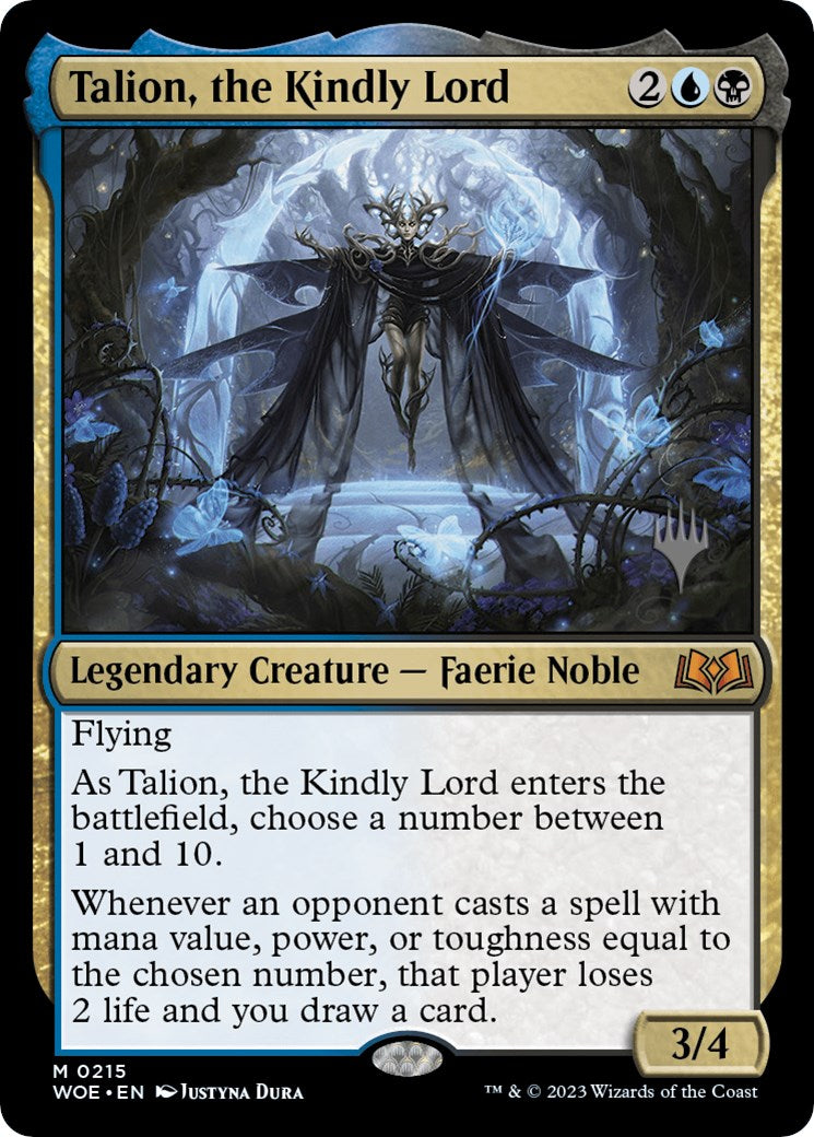 Talion, the Kindly Lord (Promo Pack) [Wilds of Eldraine Promos] | Devastation Store