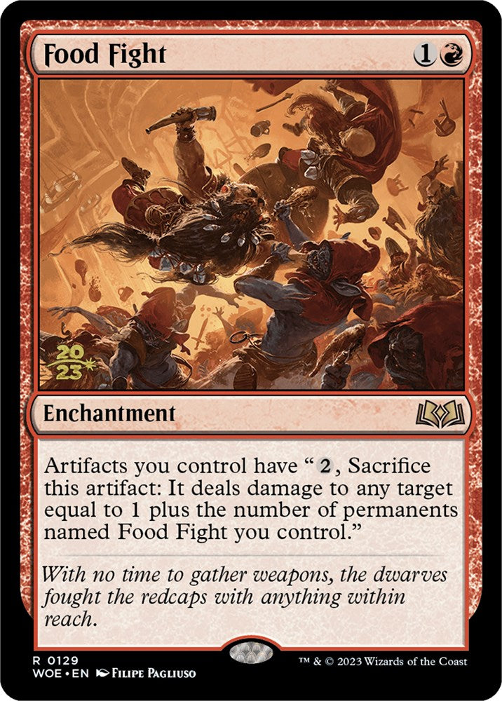 Food Fight [Wilds of Eldraine Prerelease Promos] | Devastation Store