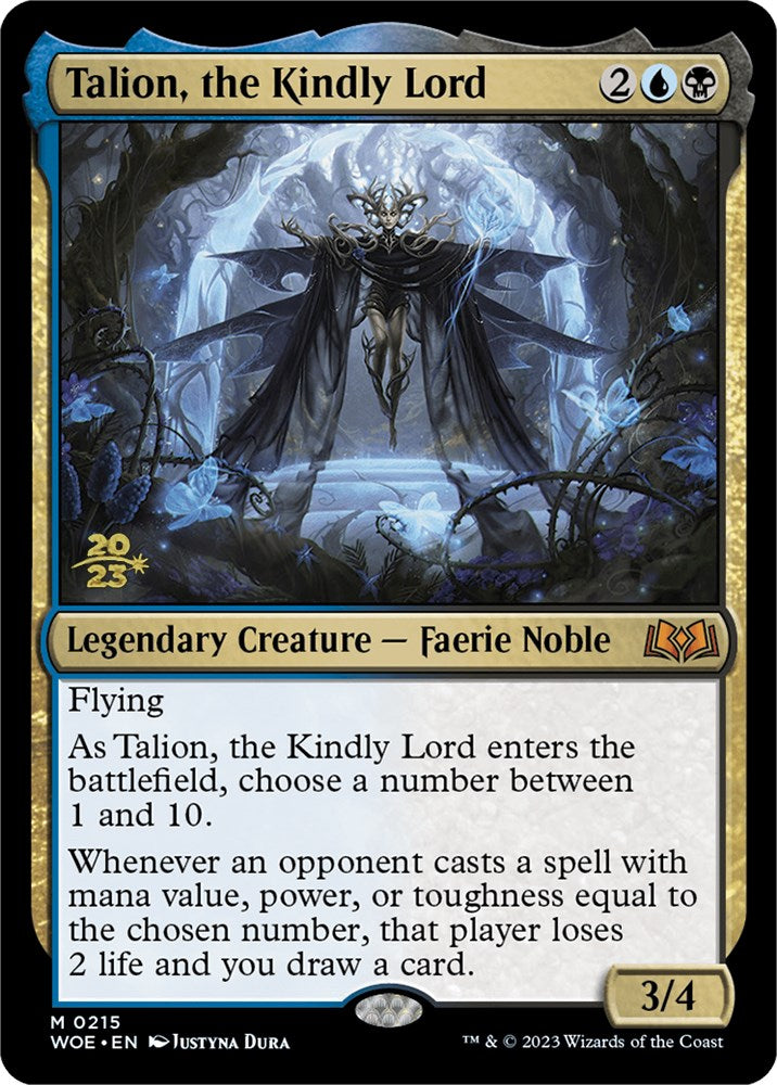 Talion, the Kindly Lord [Wilds of Eldraine Prerelease Promos] | Devastation Store