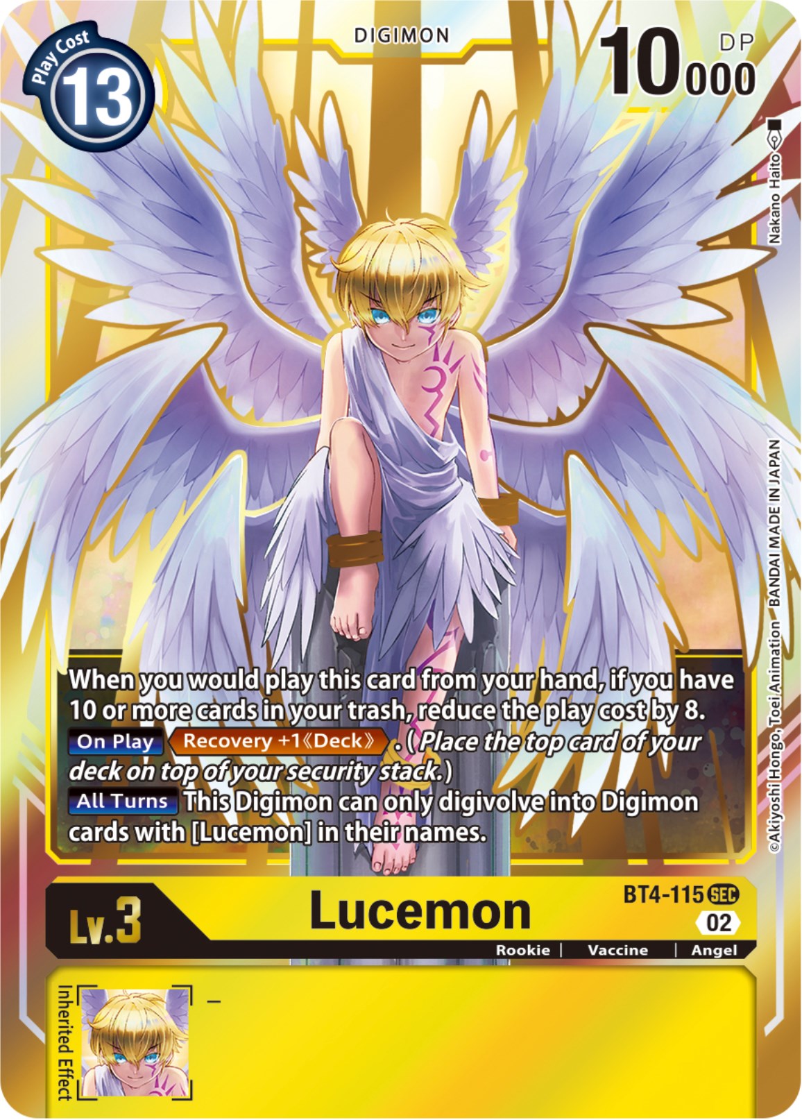 Lucemon [BT4-115] (Resurgence Booster Reprint) [Resurgence Booster] | Devastation Store