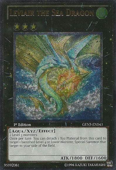 Leviair the Sea Dragon [GENF-EN043] Ultimate Rare | Devastation Store