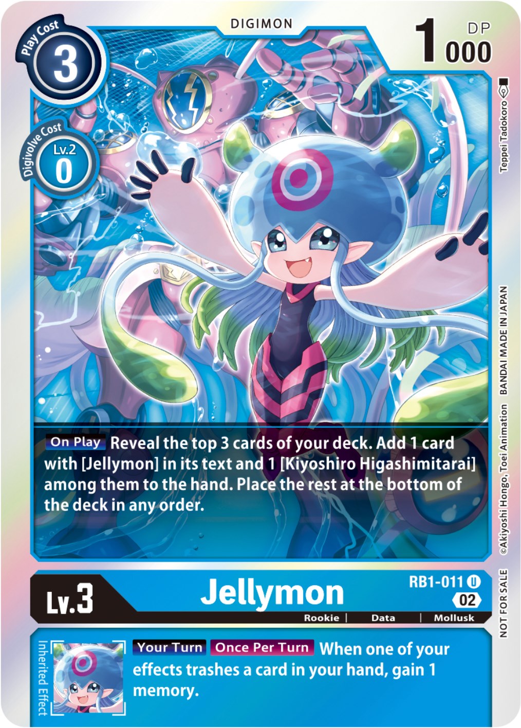 Jellymon [RB1-011] (Box Topper) [Resurgence Booster] | Devastation Store