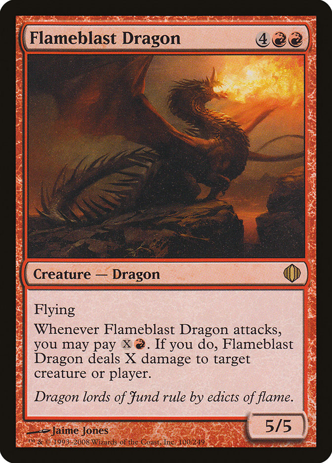 Flameblast Dragon [Shards of Alara] - Devastation Store | Devastation Store