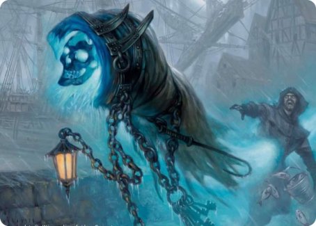 Nebelgast Intruder Art Card [Innistrad: Midnight Hunt Art Series] | Devastation Store