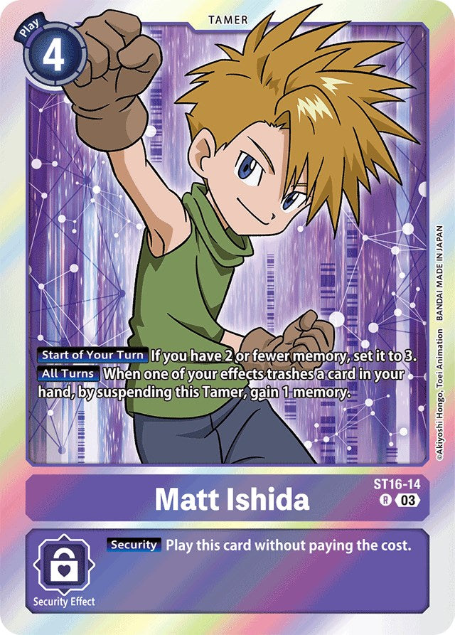 Matt Ishida [ST16-14] [Starter Deck: Wolf of Friendship] | Devastation Store
