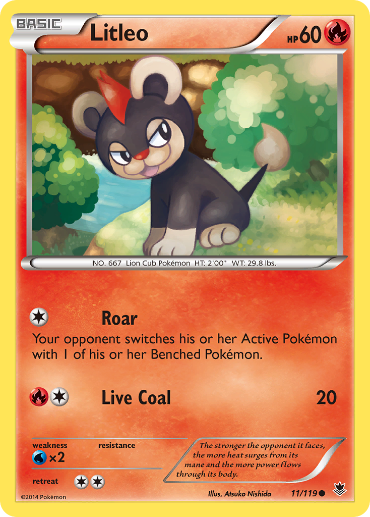 Litleo (11/119) [XY: Phantom Forces] | Devastation Store