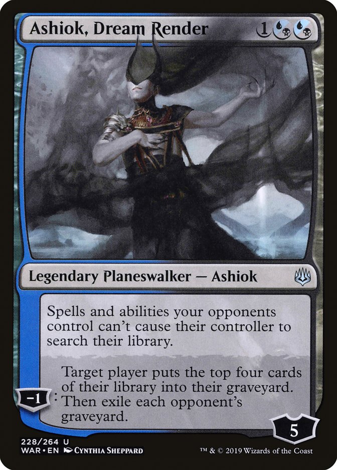 Ashiok, Dream Render [War of the Spark] | Devastation Store