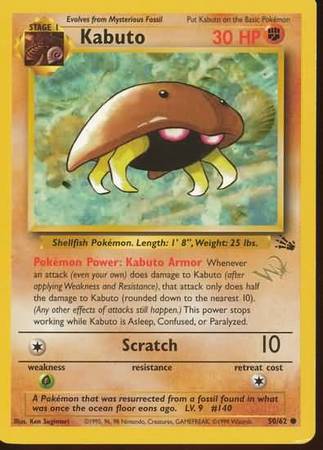 Kabuto (50/62) (W Stamped Promo) [Fossil Unlimited] | Devastation Store