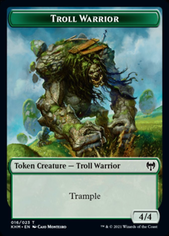 Troll Warrior [Kaldheim Tokens] | Devastation Store