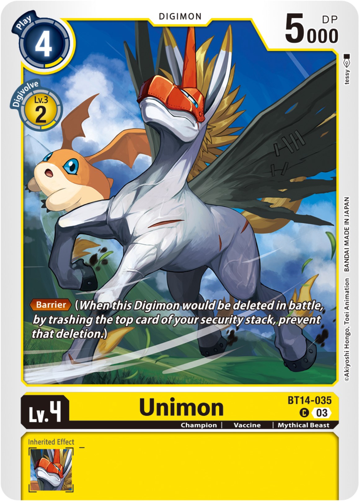 Unimon [BT14-035] [Blast Ace] | Devastation Store