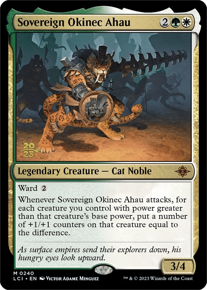 Sovereign Okinec Ahau [The Lost Caverns of Ixalan Prerelease Cards] | Devastation Store