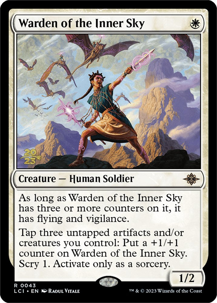 Warden of the Inner Sky [The Lost Caverns of Ixalan Prerelease Cards] | Devastation Store