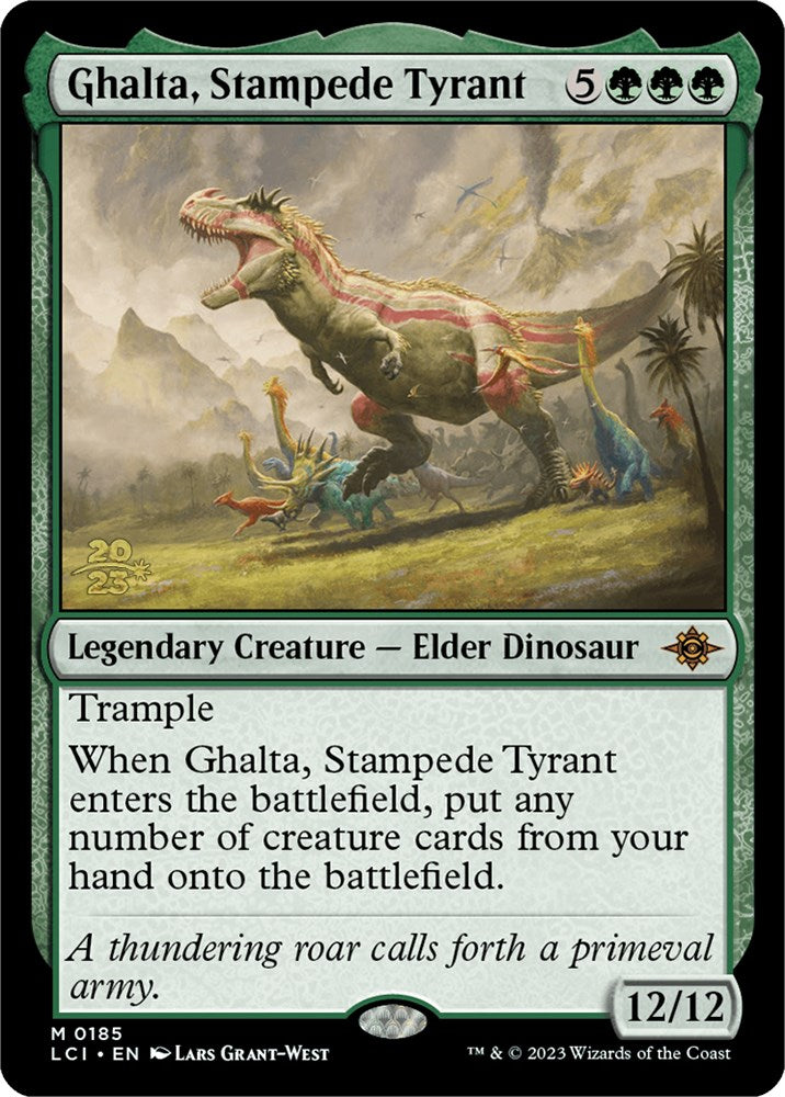 Ghalta, Stampede Tyrant [The Lost Caverns of Ixalan Prerelease Cards] | Devastation Store