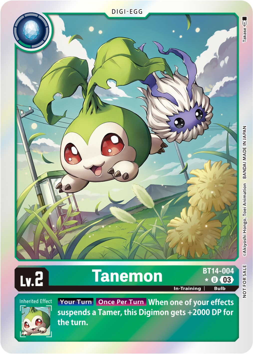 Tanemon [BT14-004] (Blast Ace Box Promotion Pack) [Blast Ace] | Devastation Store