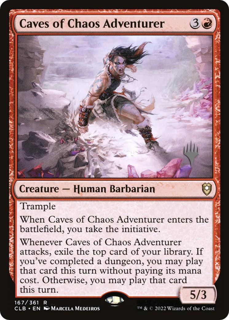 Caves of Chaos Adventurer (Promo Pack) [The Lost Caverns of Ixalan Promos] | Devastation Store