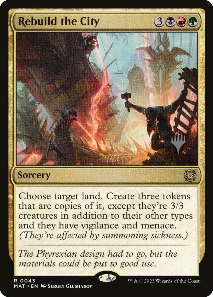 Rebuild the City (Promo Pack) [The Lost Caverns of Ixalan Promos] | Devastation Store