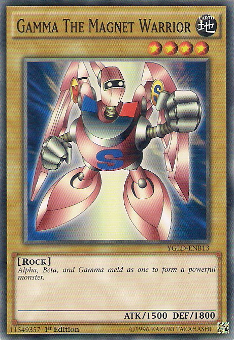Gamma The Magnet Warrior [YGLD-ENB13] Common | Devastation Store