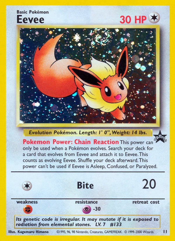 Eevee (11) [Wizards of the Coast: Black Star Promos] | Devastation Store