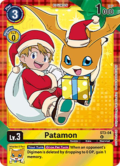 Patamon [ST3-04] (Winter Holiday 2023) [Starter Deck: Heaven's Yellow] | Devastation Store