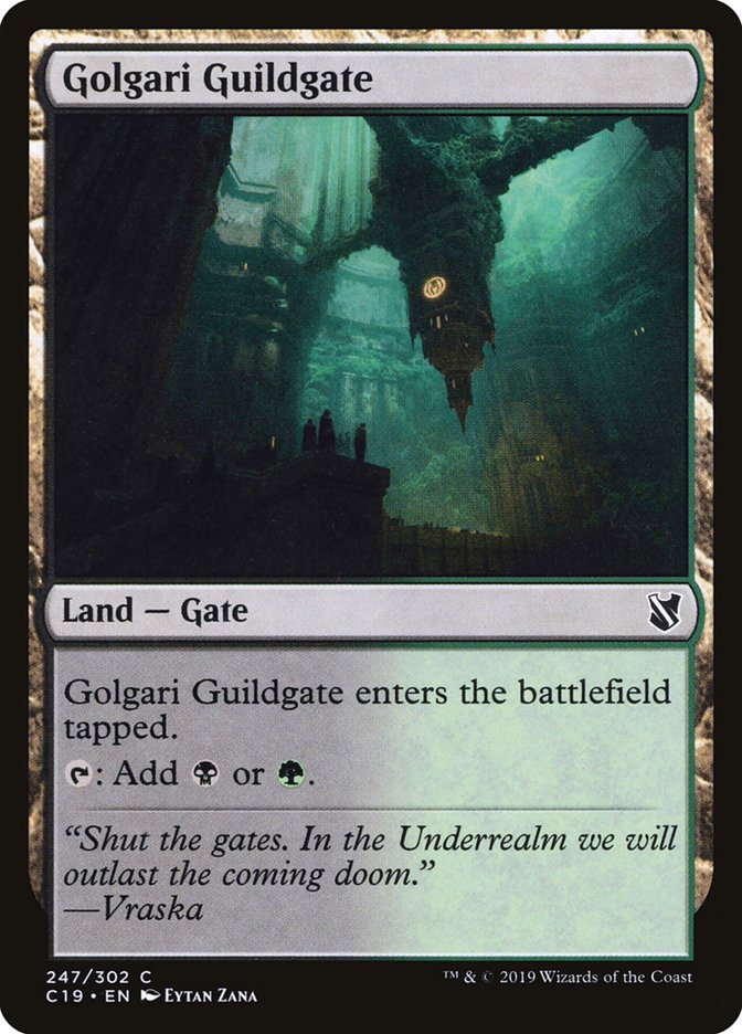 Golgari Guildgate [Commander 2019] | Devastation Store