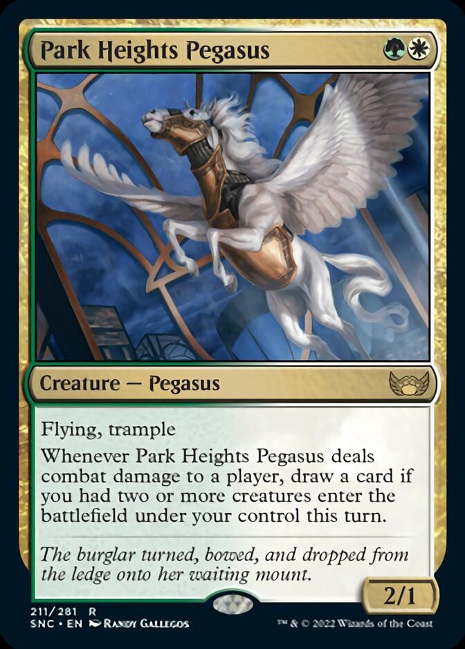 Park Heights Pegasus [Streets of New Capenna] | Devastation Store