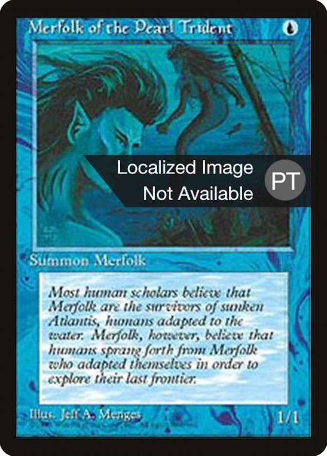 Merfolk of the Pearl Trident [Fourth Edition (Foreign Black Border)] | Devastation Store