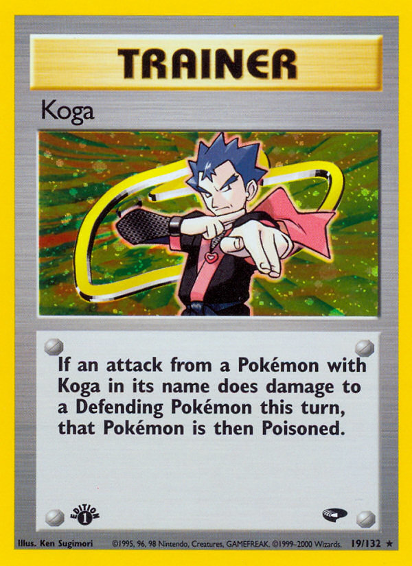 Koga (19/132) [Gym Challenge 1st Edition] | Devastation Store