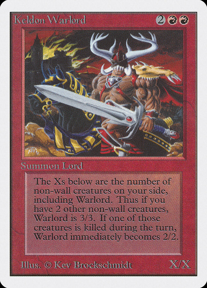 Keldon Warlord [Unlimited Edition] | Devastation Store