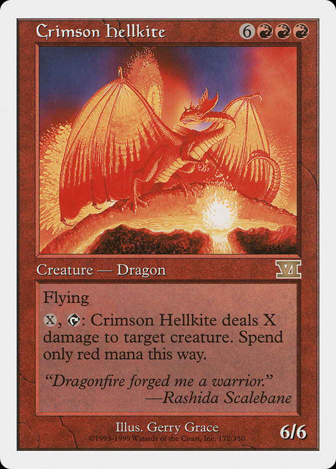 Crimson Hellkite [Classic Sixth Edition] - Devastation Store | Devastation Store