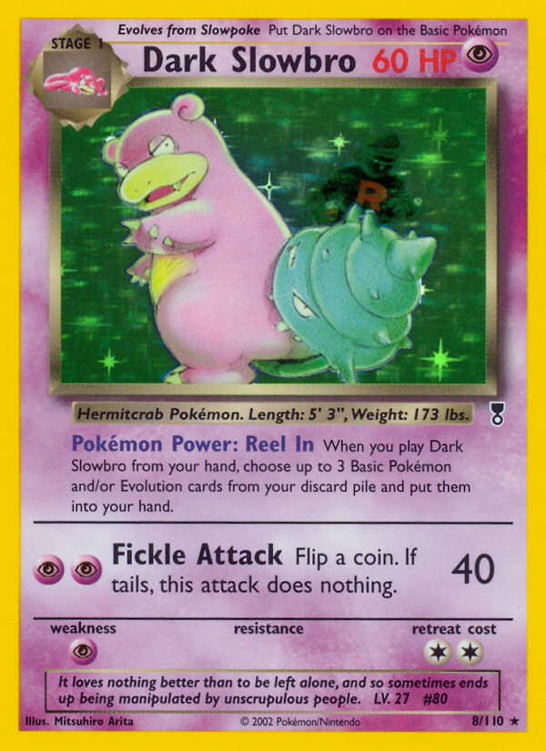 Dark Slowbro (8/110) [Legendary Collection] | Devastation Store